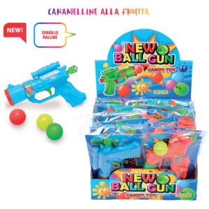 ROSSINI PISTOLA SPARA PALLINE 3g  X12 - immagine 1