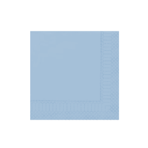 TOVAGLIOLO CELESTE  24X24 2V PURA CELLULOSA    100pz - immagine 1